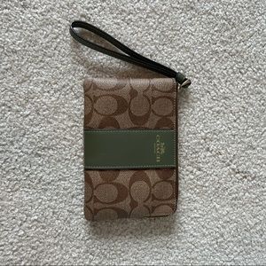 COACH wristlet